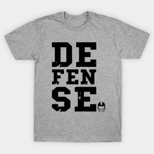 American Football Fan DEFENSE Football Fan T-Shirt